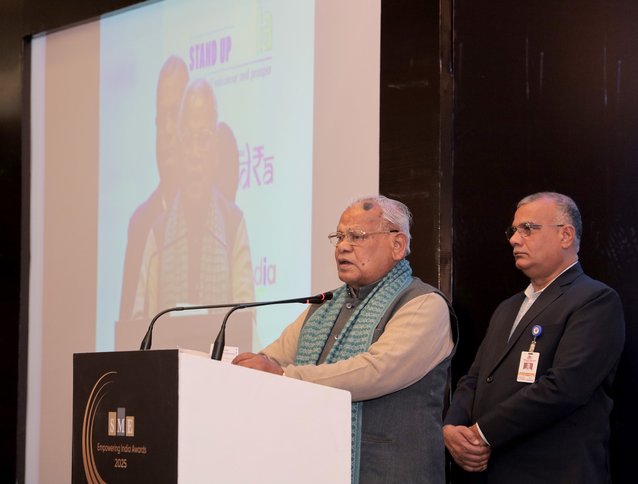 SME Award Ceremony: Union Minister Presentation