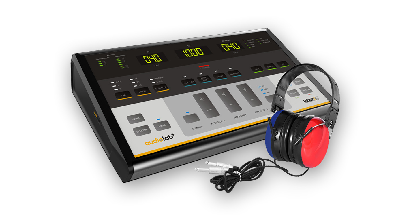 Audiolab Pro with Headphones
